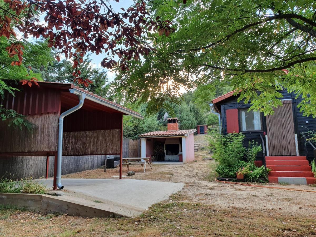 Casa Rural La Canadiense Log Cabin Guest House Buenache de la Sierra Exterior foto
