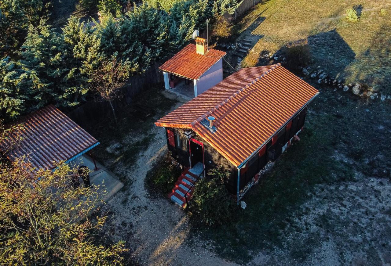 Casa Rural La Canadiense Log Cabin Guest House Buenache de la Sierra Exterior foto