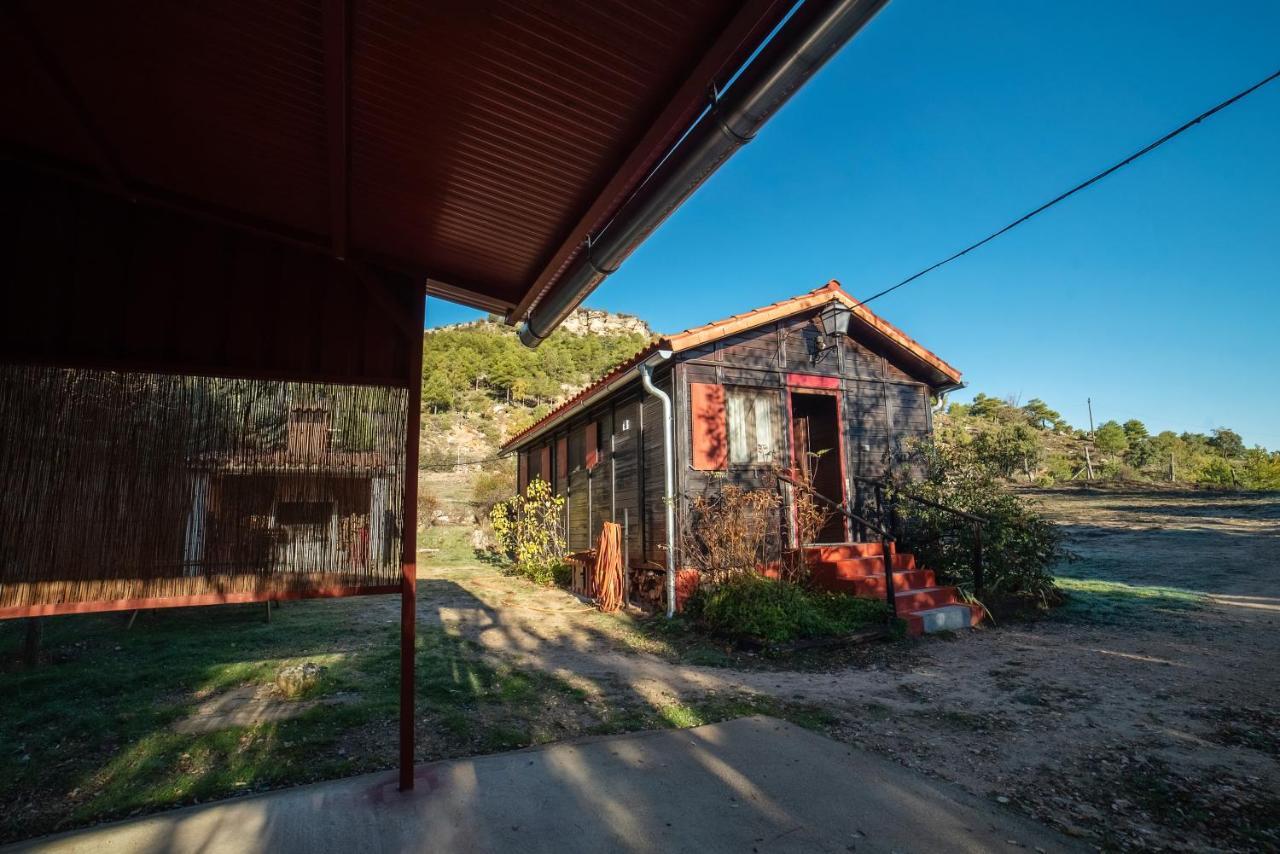 Casa Rural La Canadiense Log Cabin Guest House Buenache de la Sierra Exterior foto